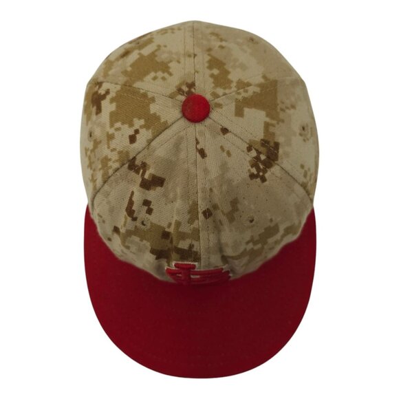 St Louis Cardinals Fitted Hat 7 New Era 59Fifty Digital Camo On Field USA Made - Picture 6 of 14
